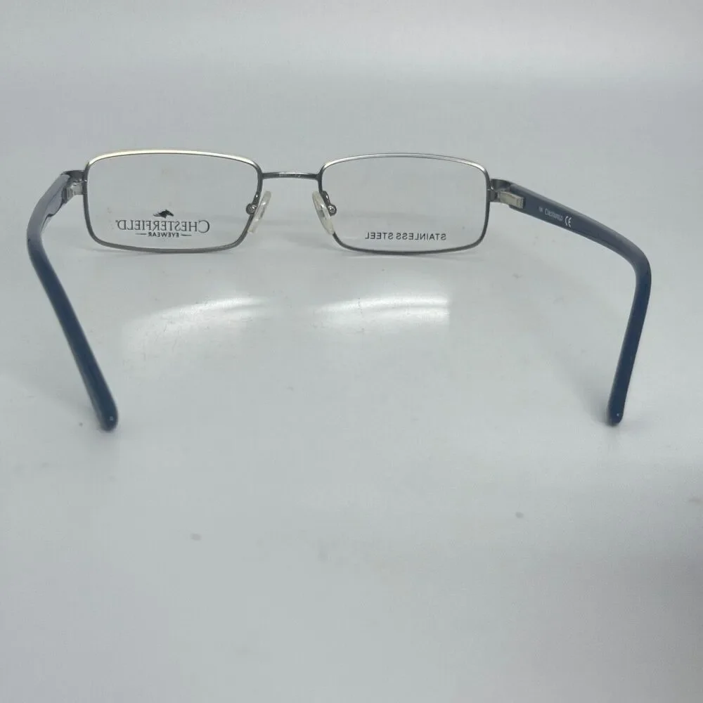 Chesterfield CH460 1J1 Gunmetal Rectangular Mens Eyeglasses Frames H1220‎